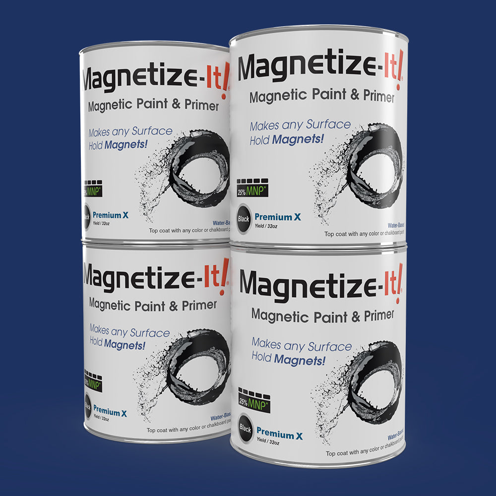 Magnetize-It! Magnetic Paint & Primer (Water Based) - Premium Yield