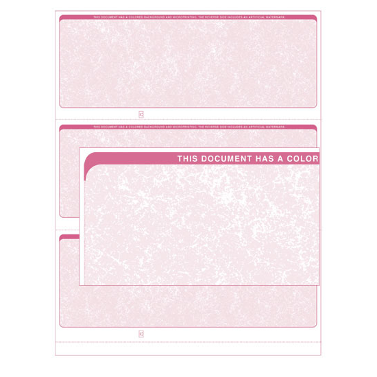 Stealth iX Paper - Form 3000 - Pink Classic - 500 Sheets – VersaCheck
