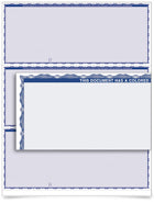 VersaCheck Form 3000 Premium Blue - 10000 Sheets
