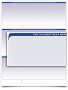 VersaCheck Form 3000 Graduated Blue - 20000 Sheets