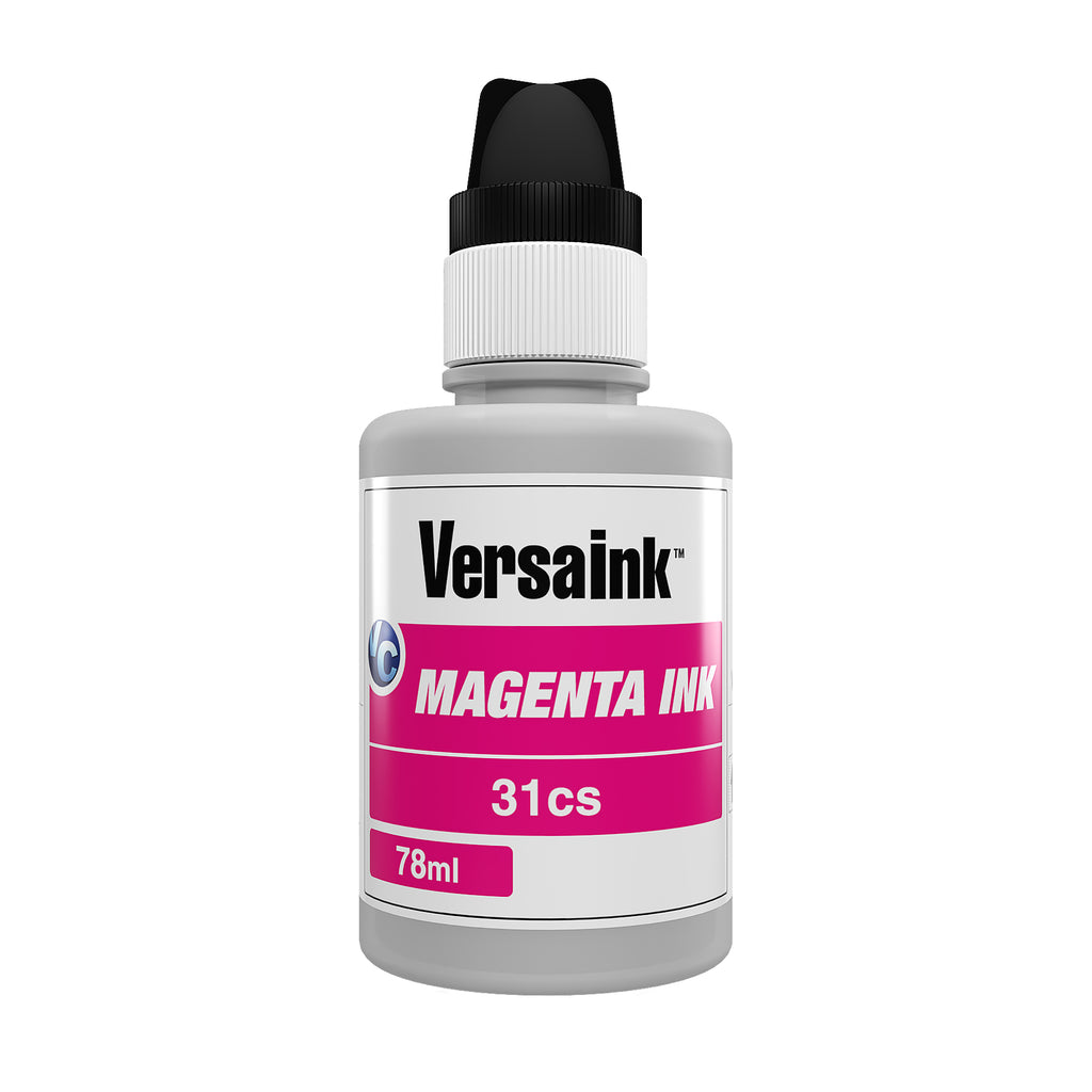 Versaink-nano Magenta Ink - 78ml Bottle - Replacement for HP 31 Magenta