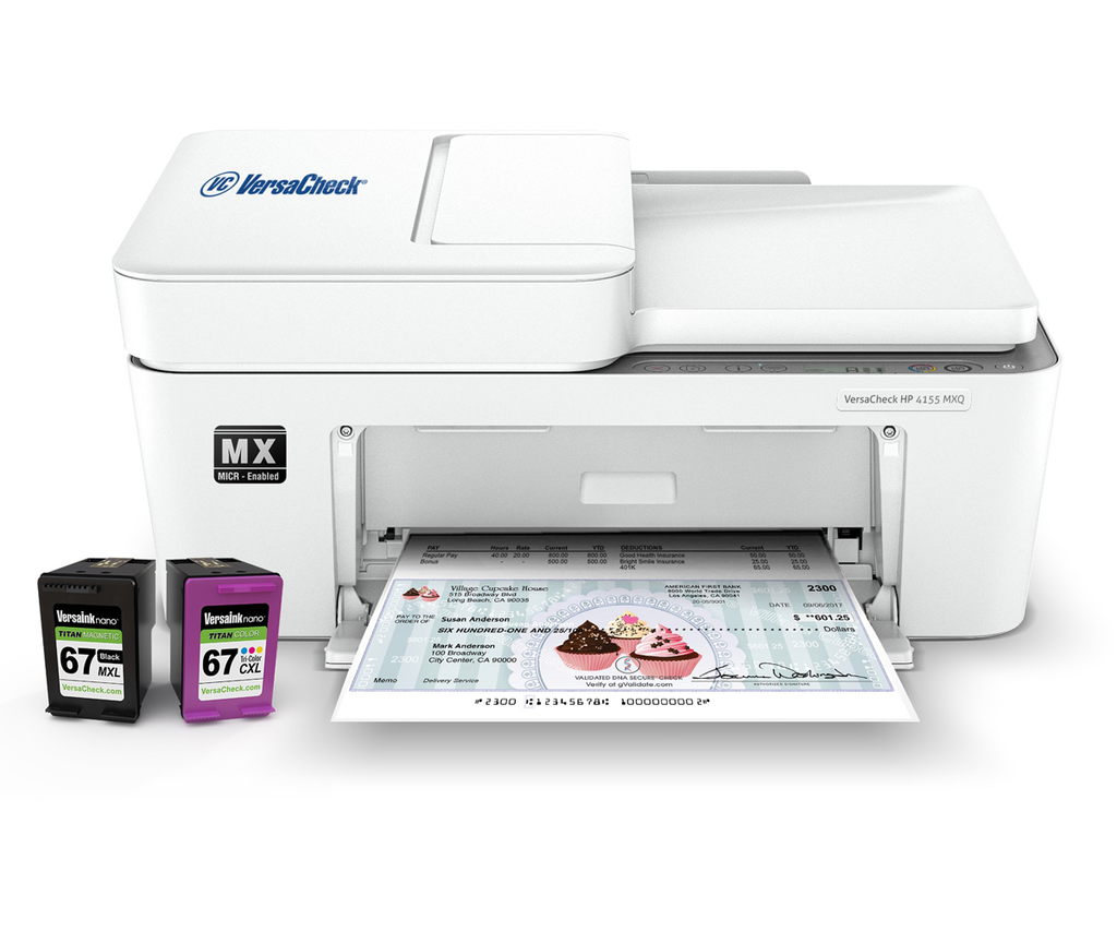 VersaCheck HP DeskJet 4155 MXQ MICR