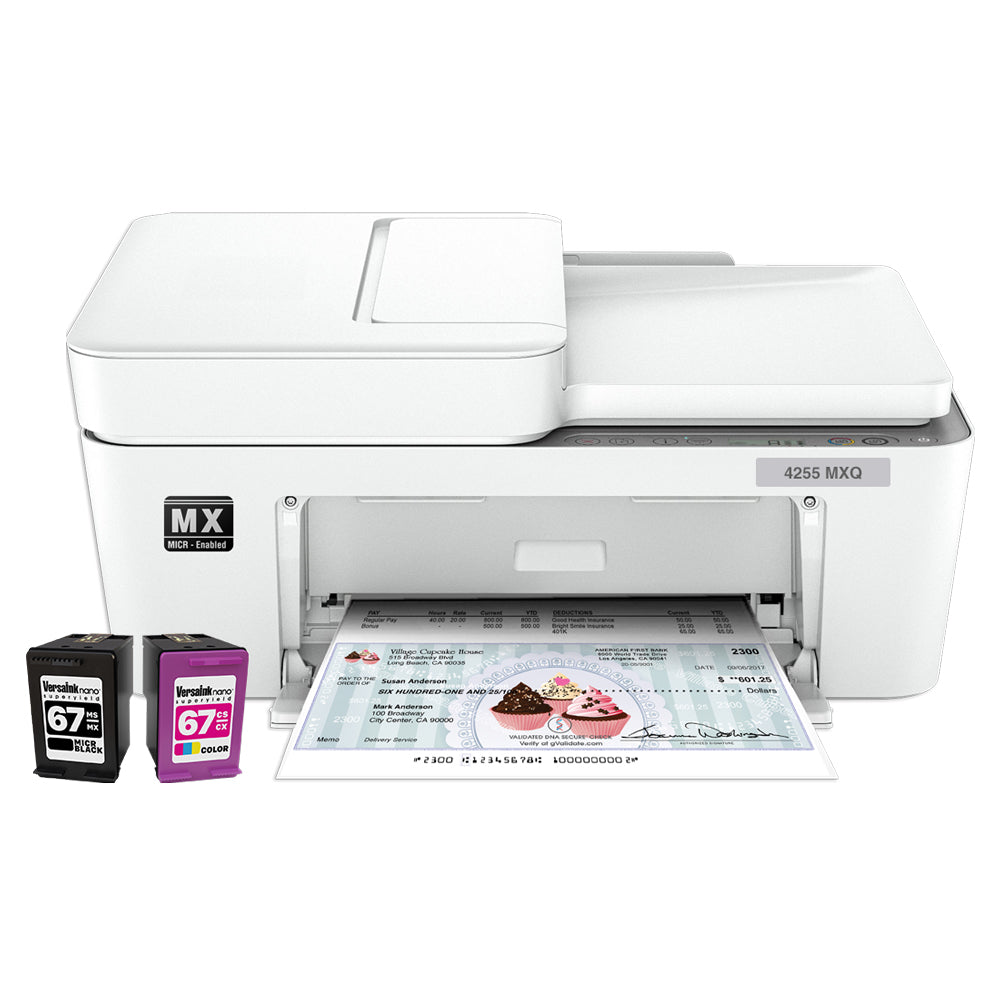 VersaCheck® HP DeskJet 4255 MXQ Color All-in-One Check Printer