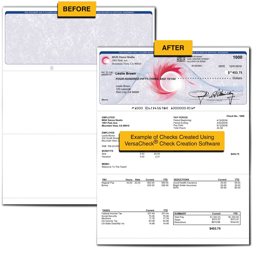 VersaCheck X9 2026 for QuickBooks - 5 Users Retail + VersaCheck ONLINE