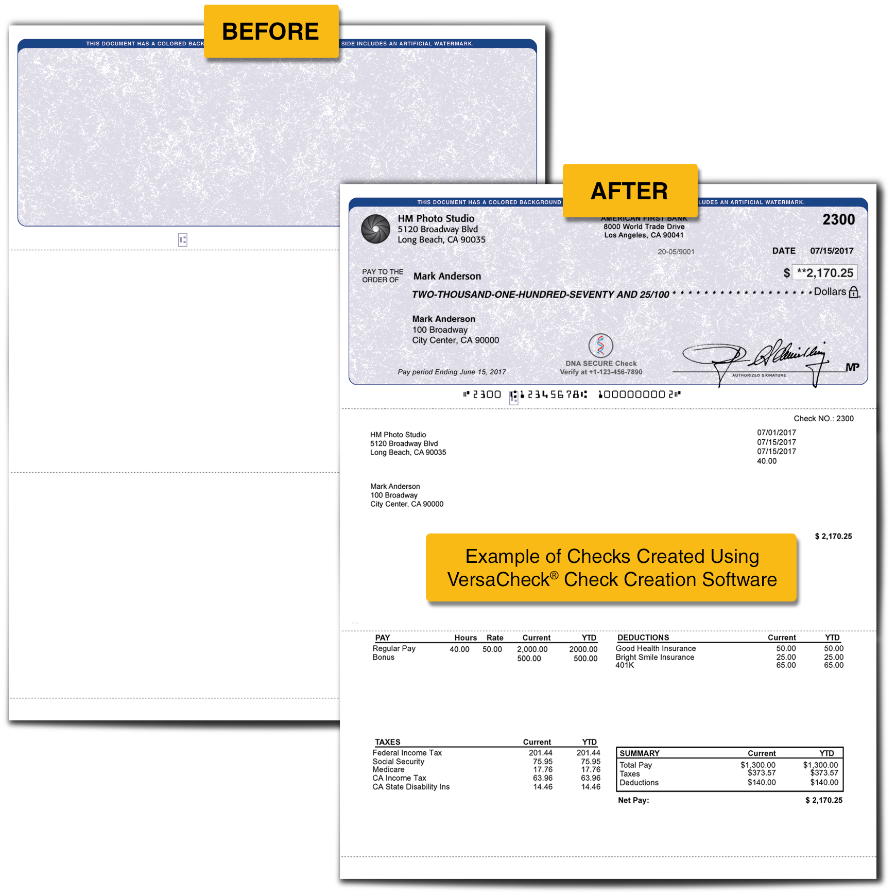 VersaCheck X9 Platinum 2026 - 5 Users Retail + VersaCheck ONLINE Plati