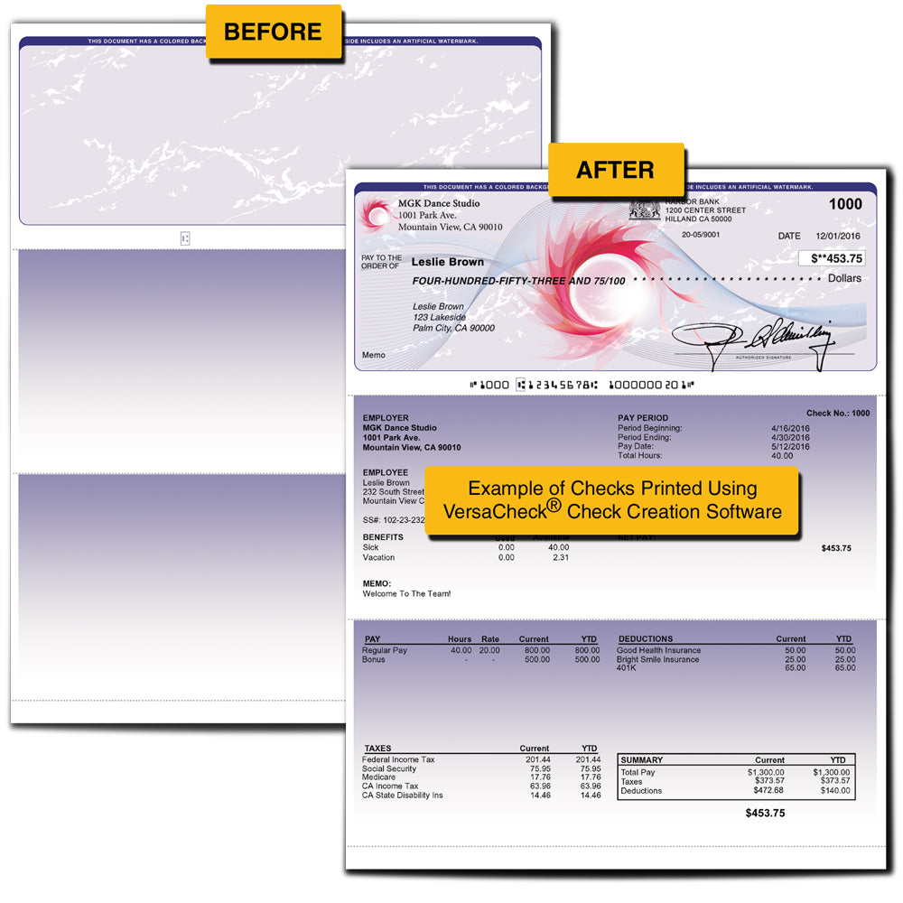 VersaCheck X1 2026 for QuickBooks Retail + VersaCheck ONLINE Gold 1yr
