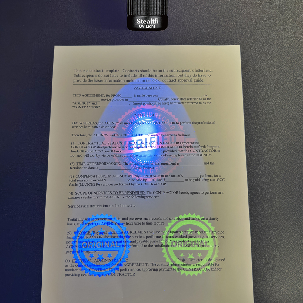 Stealth UV Display Light - Mini – VersaCheck