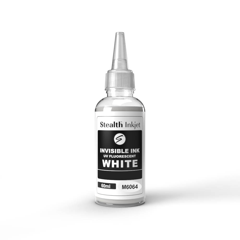 Stealth Inkjet I6064 Invisible White Ink 60ml Bottle - Compatible with Epson ET-2500, ET-2550, ET-4500