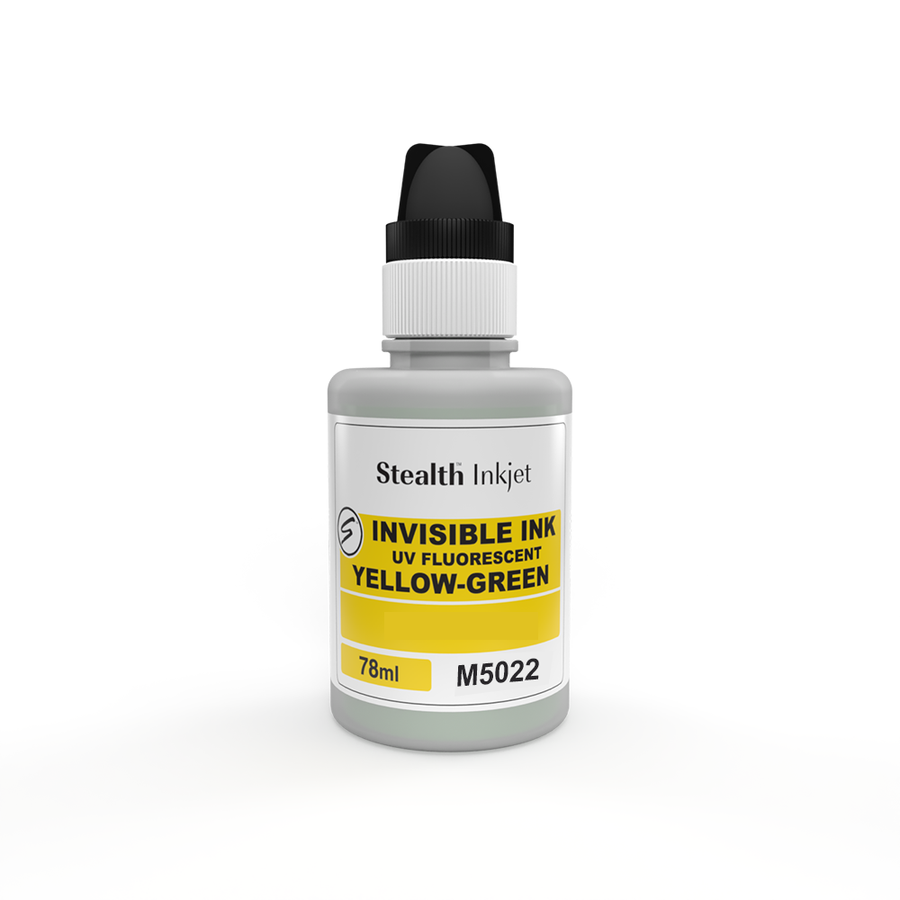 Stealth Inkjet I5022 iX Invisible Yellow-Green Ink 78ml Bottle - Compatible with Epson ET-2720, ET-4700 More...