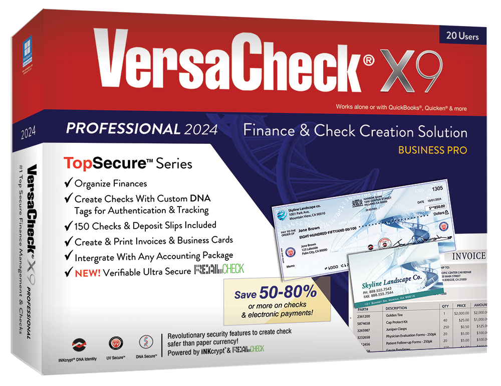 Versacheck Software versacheck-x9-professional – VersaCheck