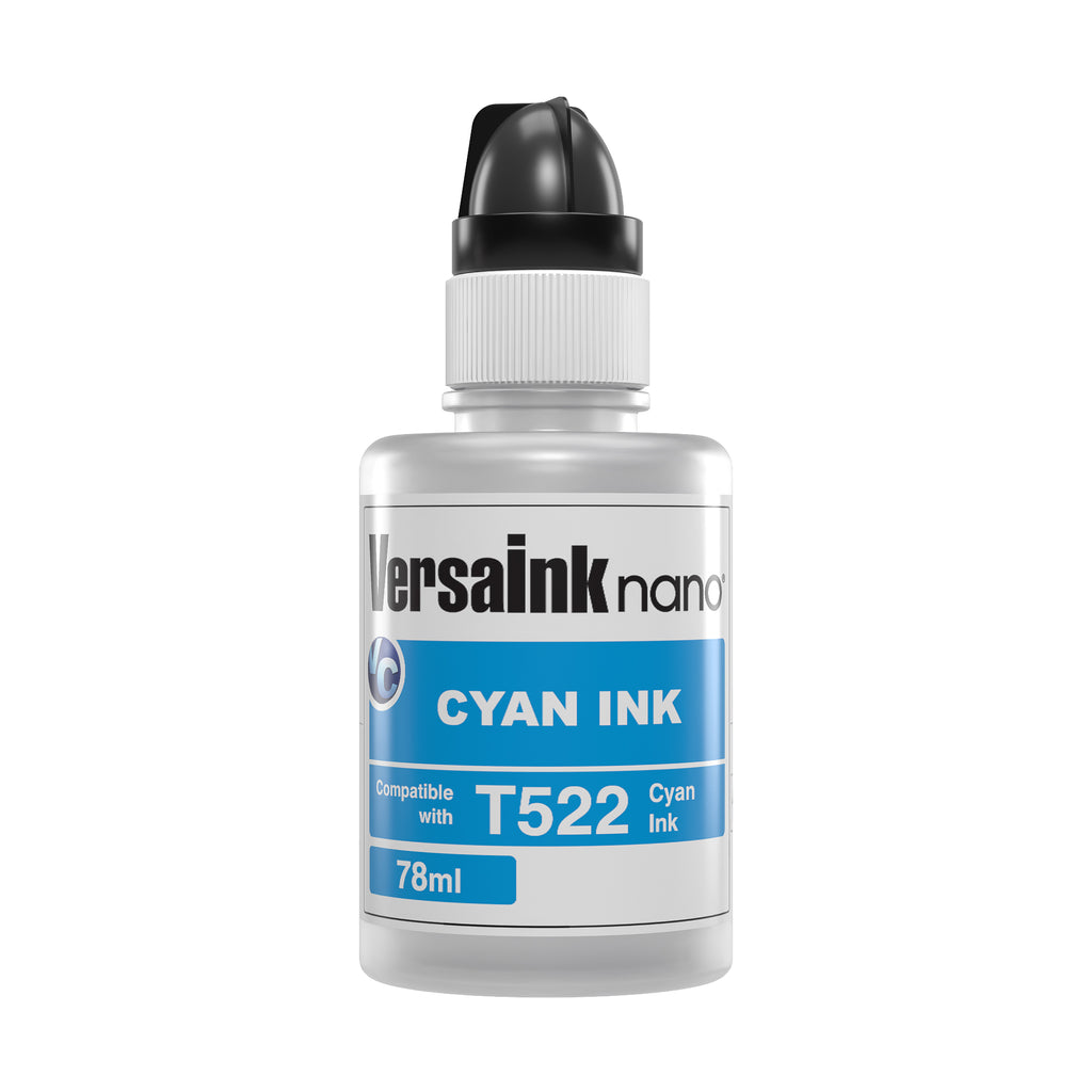 VersaInk C5022 Cyan Ink 78ml Bottle - Compatible with Epson ET-2720, ET-4700 More...