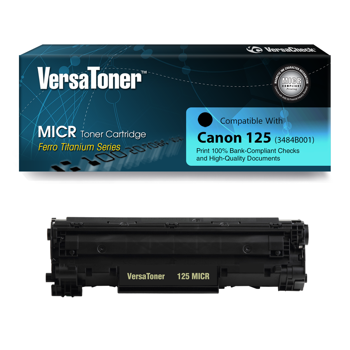 VersaToner - Canon 125 (3484B001) - MICR Compliant – VersaCheck