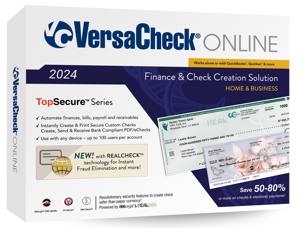 VersaCheck Online Platinum Annual Subscription
