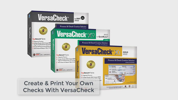 VersaCheck® HP LaserJet M110 MXE MICR Check Printer and VersaCheck X1 Gold  Finance and Check Creation Bundle