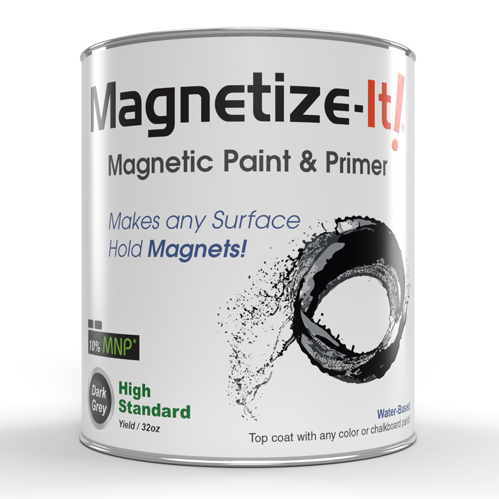 Magnetize-It! Magnetic Paint & Primer (Water Based) - High Standard Yield MIHYD-1547