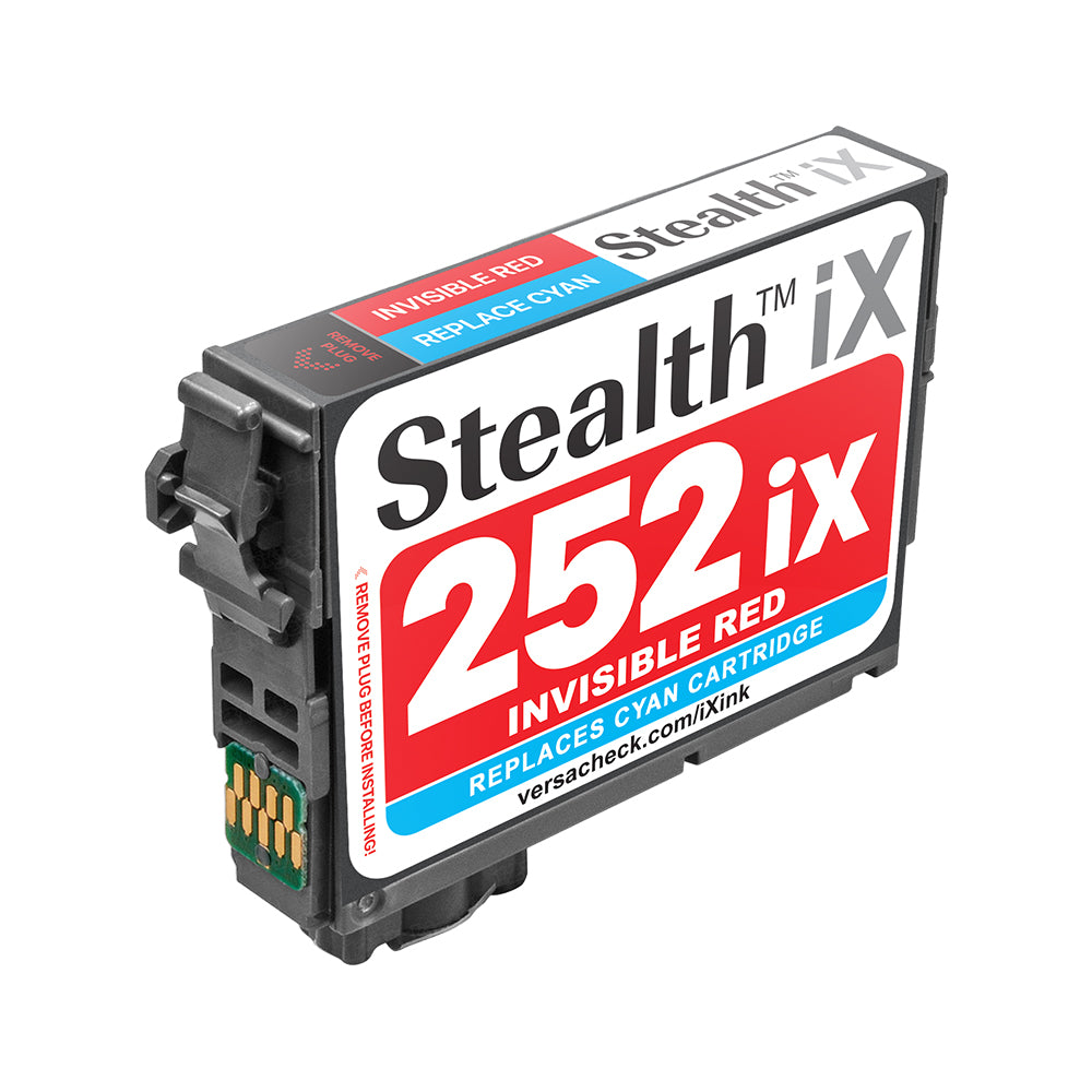 Stealth Inkjet Epson 252 iX Invisible Red Ink Cartridge - Replaces Cyan