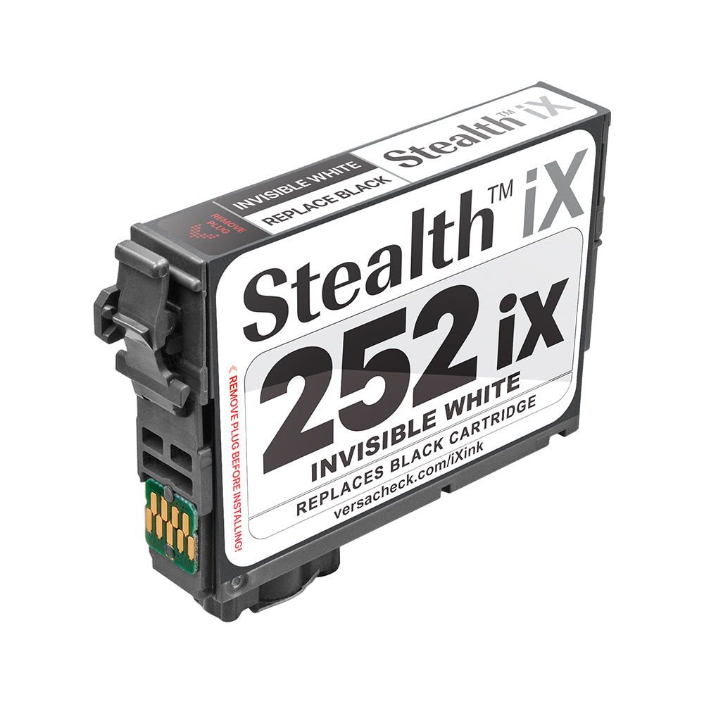 Stealth Inkjet 252iX Invisible White - Replaces Black