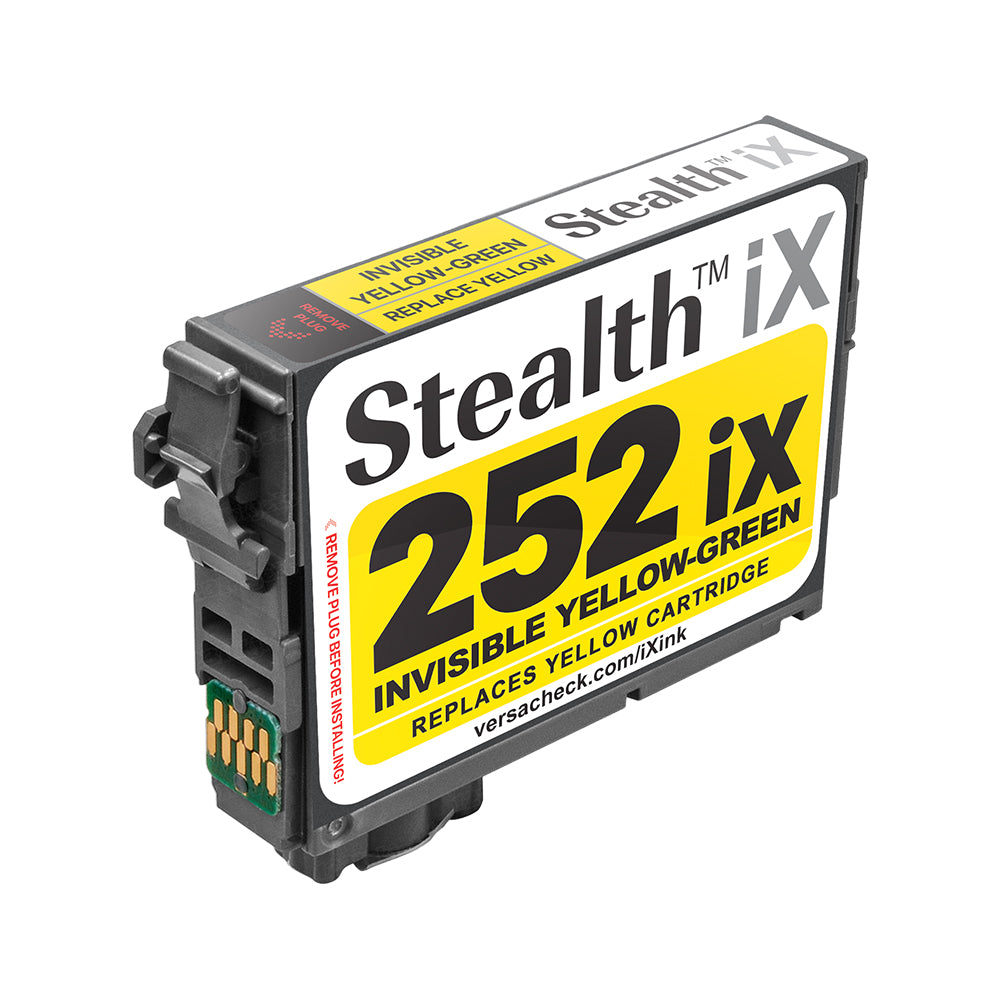 Stealth Inkjet Epson 252 iX Invisible Yellow-Green Ink Cartridge - Replaces Yellow
