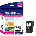VersaInk-nano - Canon PG-210MS - Black MICR Cartridge - 4X Life ...