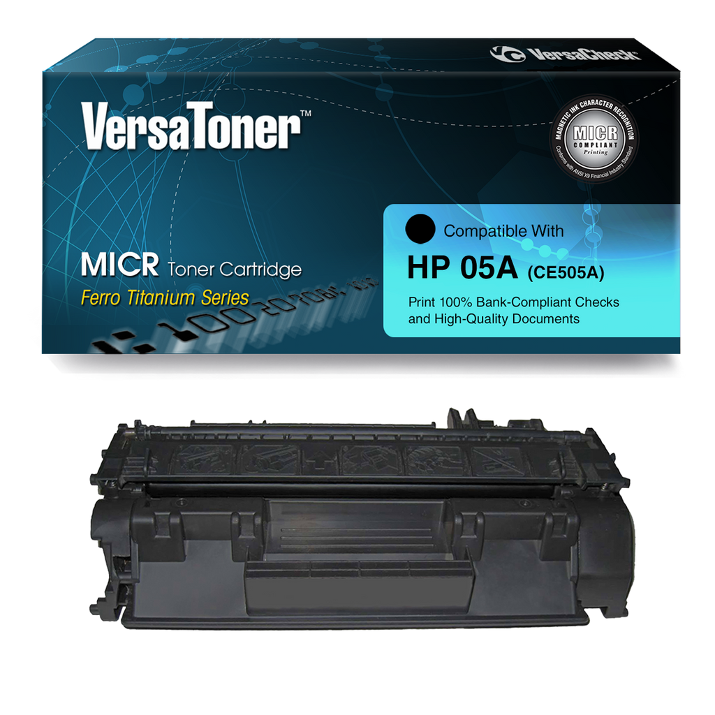 VersaToner - HP - 05A (CE505A) - Black MICR Compliant