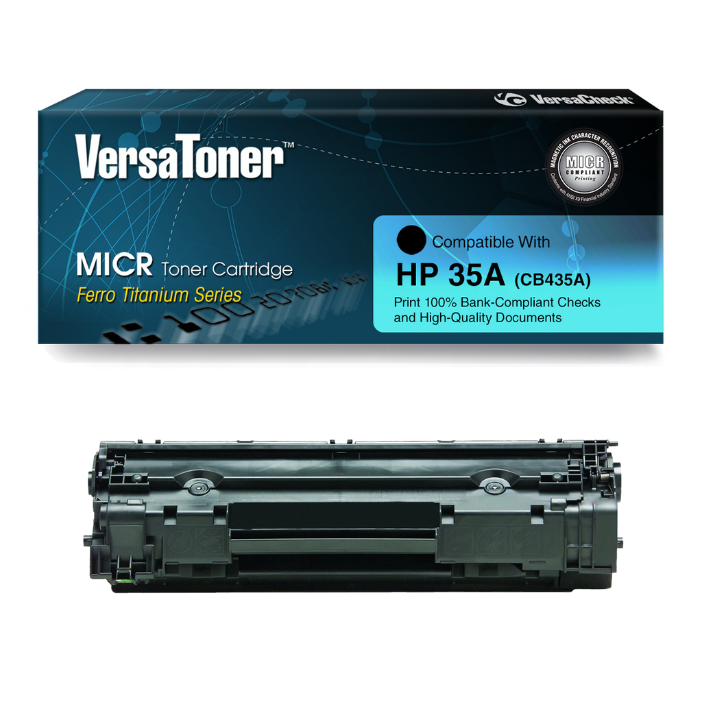VersaToner - HP - 35A (CB435A) - Black MICR Compliant