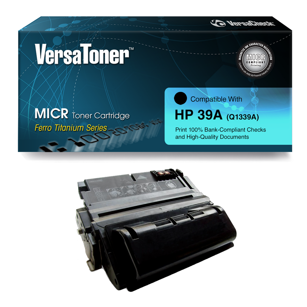 VersaToner - HP - 39A (Q1339A) - Black MICR Compliant