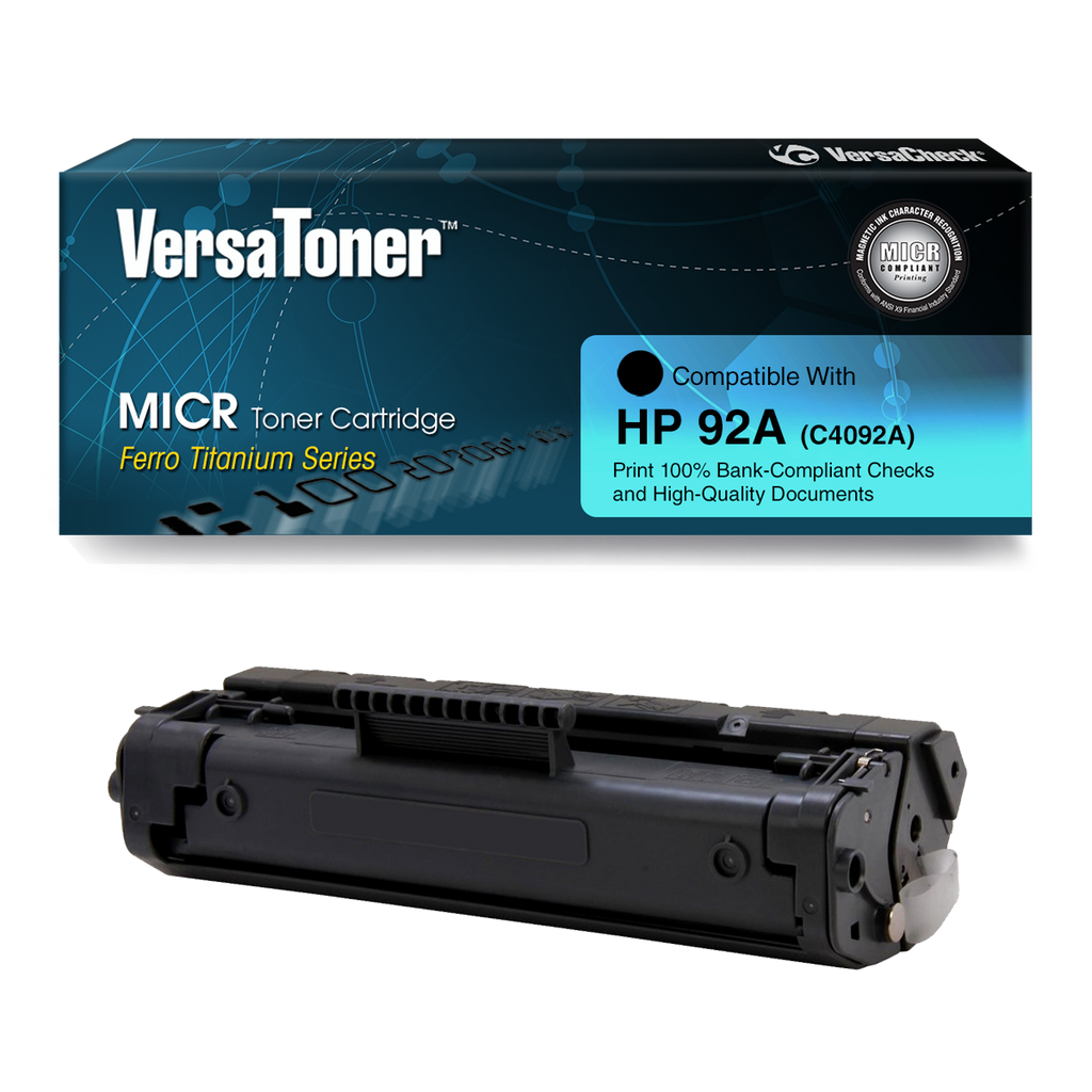 VersaToner - HP - 92A (C4092A) - Black MICR Compliant