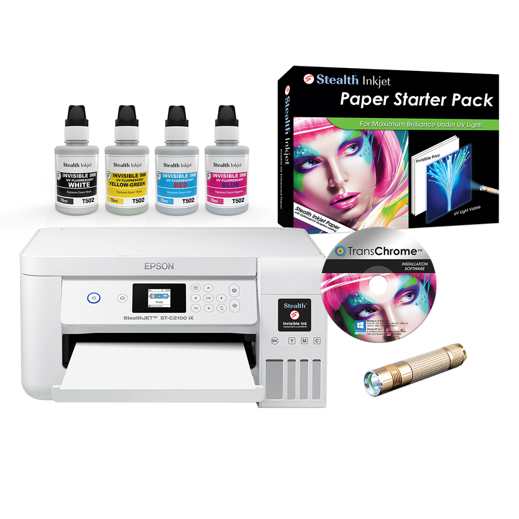 invisible ink. BASICPOT WHITE VersaCheck® Stealth Epson ST-C2100 invisible ink. BASICPOT WHITE VersaCheck® Stealth Epson ST-C2100