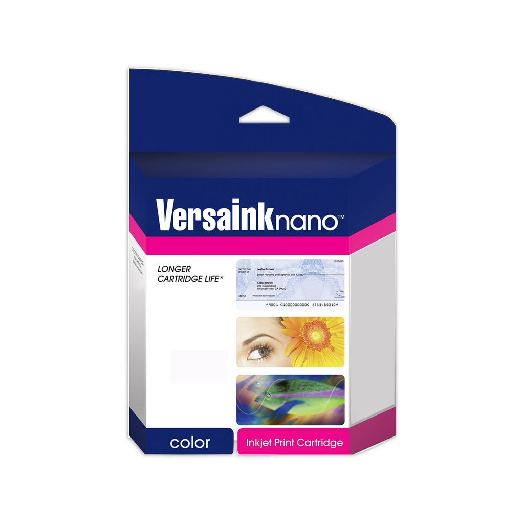 VersaInk-Nano HP 65 MS MICR Black Ink Cartridge – For Check Printing (1 Cartridge)