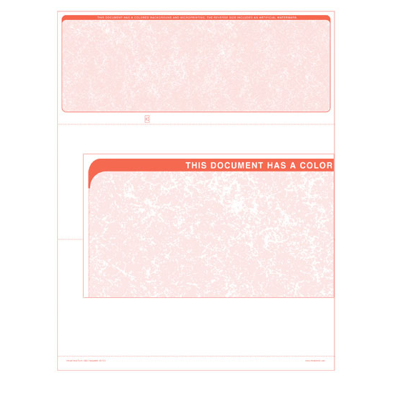 Stealth iX Paper - Form 1000 - Orange Classic - 250 Sheets – VersaCheck