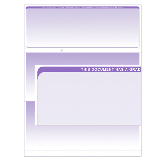 Stealth iX Paper - Form 1000 - Purple Graduated - 250 Sheets