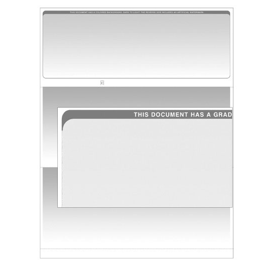 Stealth iX Paper - Form 1000 - Light Grey Graduated - 500 Sheets