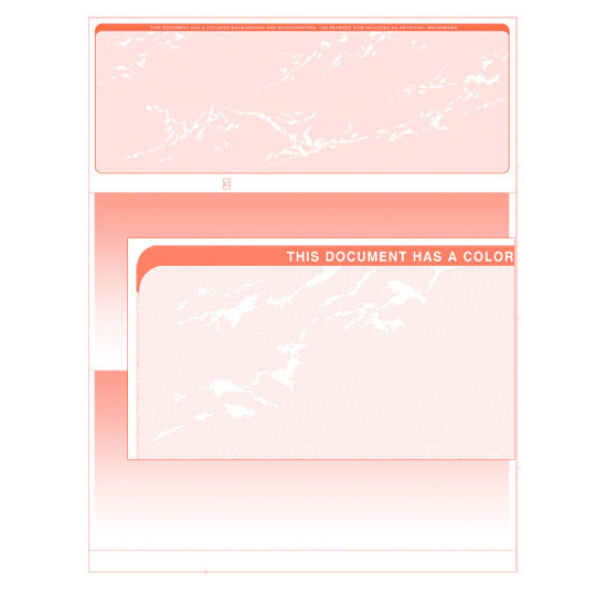 Stealth iX Paper - Form 1000 - Orange Prestige - 500 Sheets