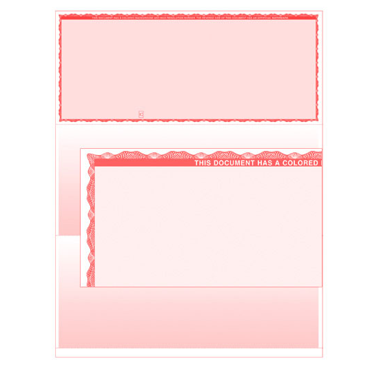 Stealth iX Paper - Form 1000 - Red Premium - 1000 Sheets – VersaCheck