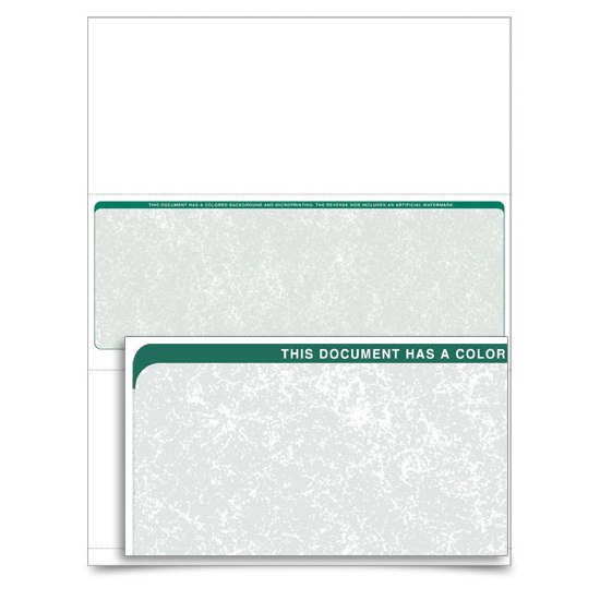 Stealth iX Paper - Form 1001 - Green Classic - 500 Sheets