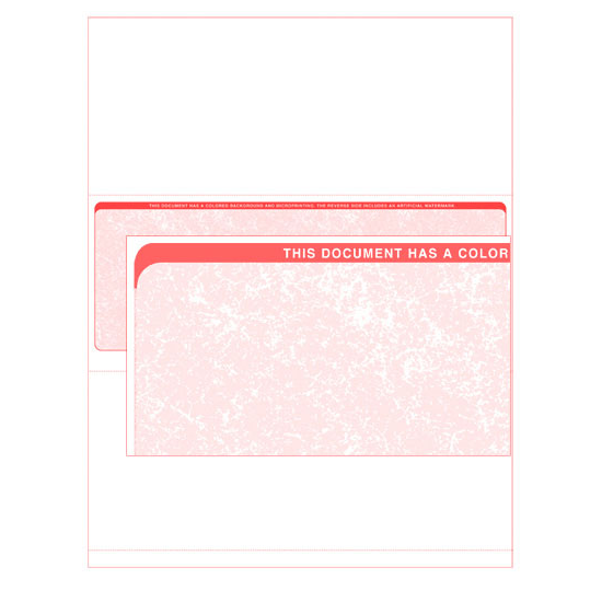 Stealth iX Paper - Form 1001 - Red Classic - 500 Sheets