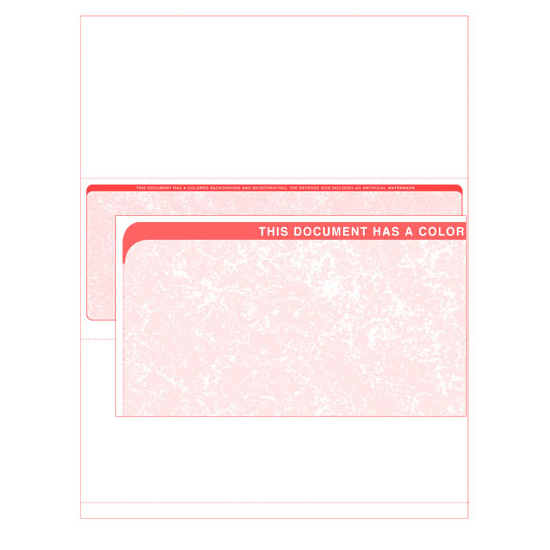 Stealth iX Paper - Form 1001 - Red Classic - 5000 Sheets