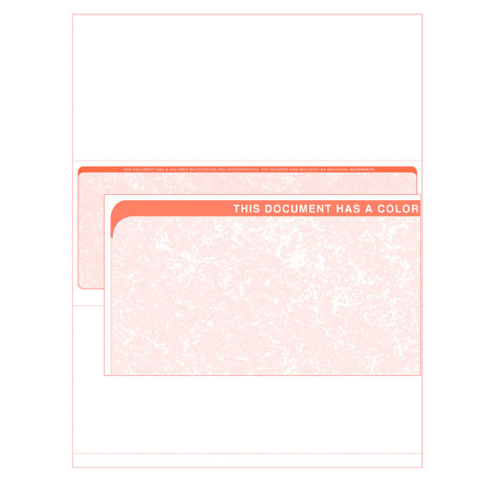 Stealth iX Paper - Form 1001 - Orange Classic - 5000 Sheets