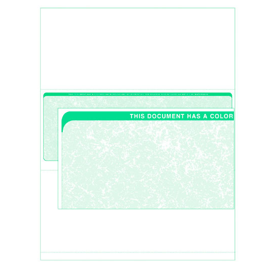 Stealth iX Paper - Form 1001 - Light Green Classic - 250 Sheets