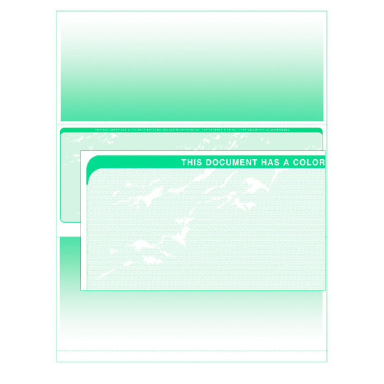 Stealth iX Paper - Form 1001 - Light Green Prestige - 500 Sheets