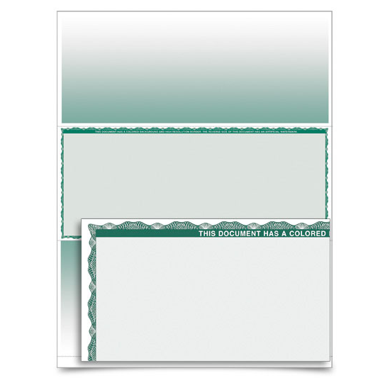 Stealth iX Paper - Form 1001 - Green Premium - 500 Sheets