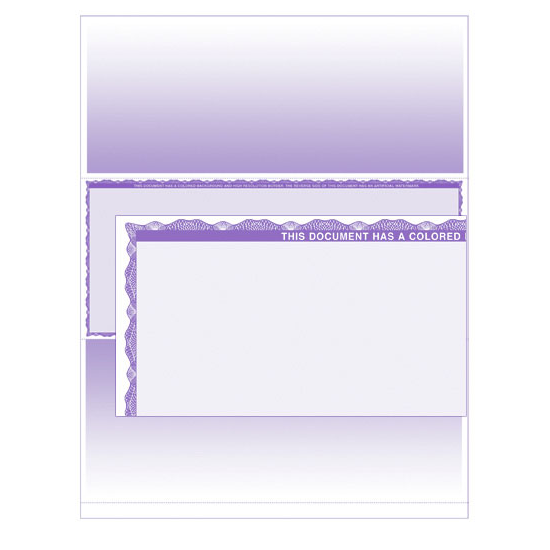 Stealth iX Paper - Form 1001 - Purple Premium - 2000 Sheets