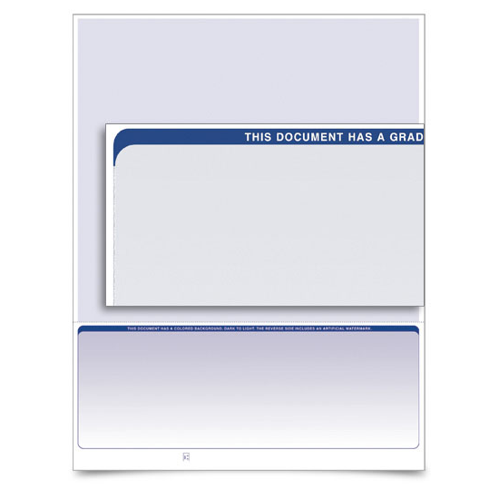 Stealth iX Paper - Form 1002 - Blue Graduated - 500 Sheets