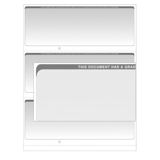 Stealth iX Paper - Form 3000 - Light Grey Graduated - 500 Sheets