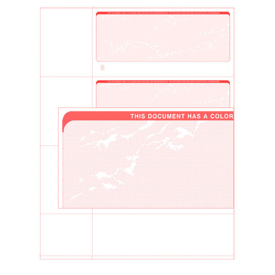 Stealth iX Paper - Form 3001 - Red Prestige - 500 Sheets