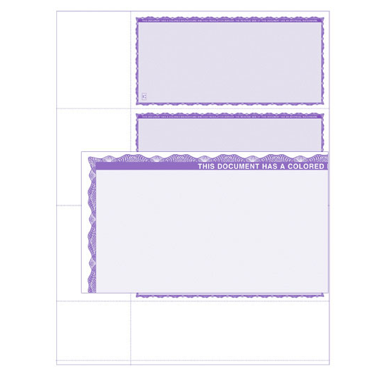 Stealth iX Paper - Form 3001 - Purple Premium - 250 Sheets