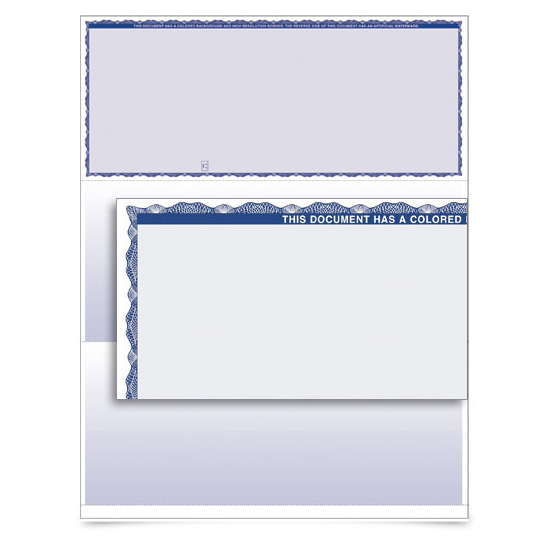 VersaCheck - Form 1000 - Premium - Blue - 1000 Sheets