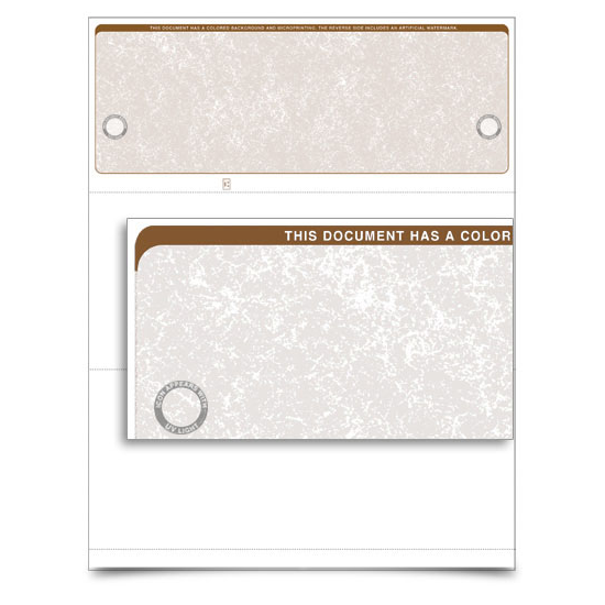 VersaCheck UV Secure Stealth Business Voucher Check Refills - Form 100