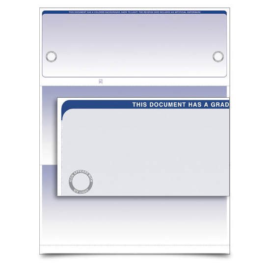 VersaCheck UV Secure Stealth Business Voucher Check Refills - Form 100