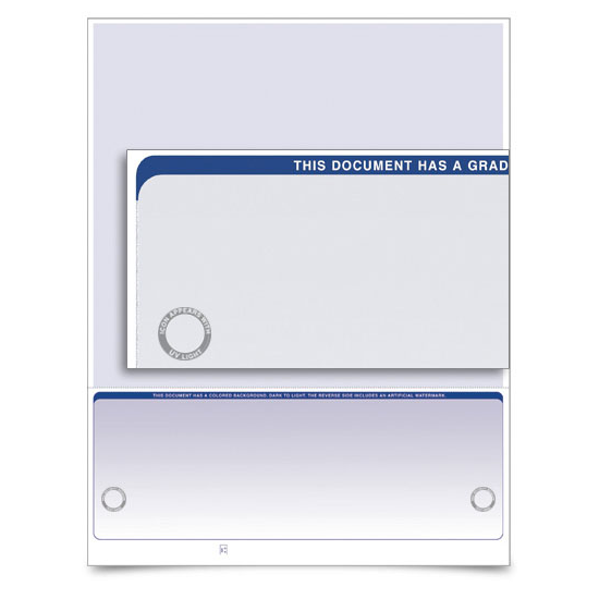 VersaCheck UV Secure Stealth Business Voucher Check Refills - Form 100